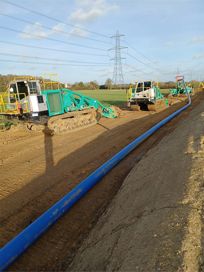 Two winches in use - Courtesy of SPA 