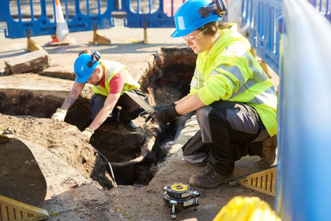 Digging up streets
