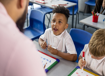 Children in school 