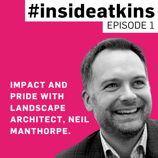 Impage and pride with landscape architect Neil Manthorpe