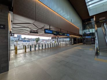 Entry turnstiles