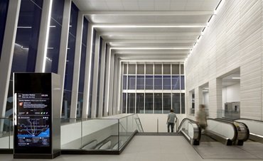 Inside Keelesdale Station