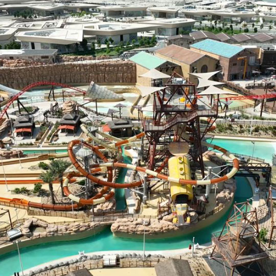 Record-breaking engineering at Meryal Waterpark, Qatar – AtkinsRéalis