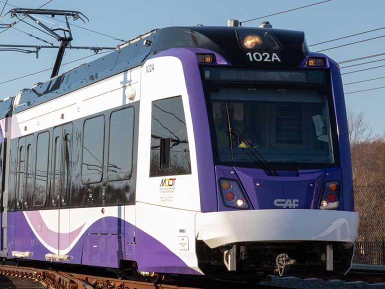 MDOT MTA Purple Line P3 Lgith Rail Transit